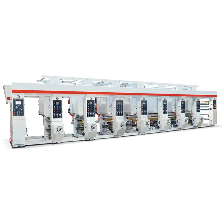 7 রং Gravure কালি প্রিন্টিং মেশিন