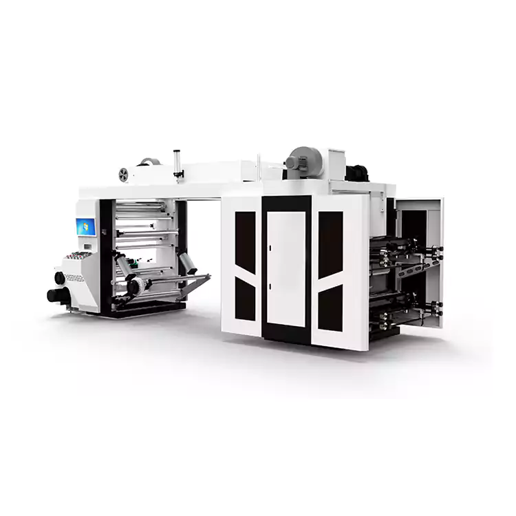 হাই স্পিড স্ট্যাক টাইপ ফ্লেক্সো প্রিন্টিং মেশিন