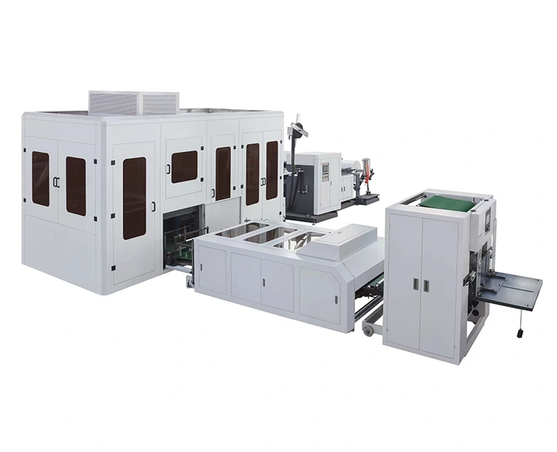 অতিস্বনক নন-বোনা ডি-কাট এবং বক্স টাইপ ব্যাগ তৈরির মেশিন